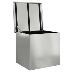 Boîte de Rangement Extérieure Argent 55 x 50,5 x 50 cm Acier 549540549540