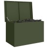 Boîte de Rangement Extérieure Vert olive 80 x 50,5 x 50 cm 549541549541