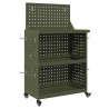 Chariot à outils avec étagère Vert olive 65 x 35 x 111 cm 549549549549