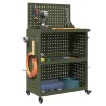 Chariot à outils avec étagère Vert olive 65 x 35 x 111 cm 549549549549