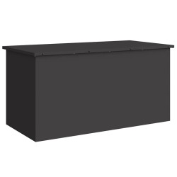 Boîte de Rangement Extérieure Noir 100 x 50,5 x 50 cm Acier 549550549550