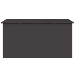 Boîte de Rangement Extérieure Noir 100 x 50,5 x 50 cm Acier 549550549550
