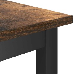 Banc de salle à manger Chêne fumé 100 x 32,5 x 48,5 cm 549558549558
