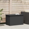 Boîte de Rangement Extérieure Noir 80 x 50,5 x 50 cm Acier 549563549563
