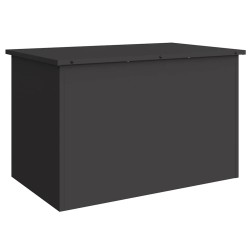 Boîte de Rangement Extérieure Noir 80 x 50,5 x 50 cm Acier 549563549563
