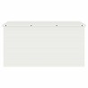 Boîte de Rangement Extérieure Blanc 100 x 50,5 x 50 cm Acier 549566549566