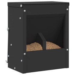 Distributeur pour lapins Noir 20 x 12,5 x 25 cm 549569549569