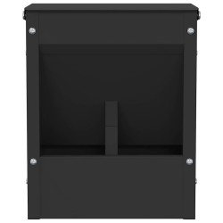 Distributeur pour lapins Noir 20 x 12,5 x 25 cm 549569549569