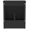 Distributeur pour lapins Noir 20 x 12,5 x 25 cm 549569549569