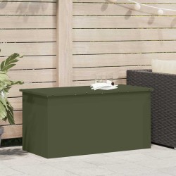 Boîte de Rangement Extérieure Vert olive 100 x 50,5 x 50 cm 549574549574