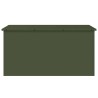 Boîte de Rangement Extérieure Vert olive 100 x 50,5 x 50 cm 549574549574