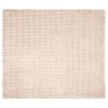 Couverture antidérapante en fausse de lapin Olite 4 pcs Beige 549578549578