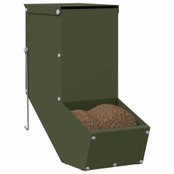 Distributeur pour lapins Vert olive 12,5 x 26 x 28,5 cm 549581549581