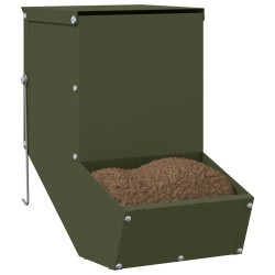 Distributeur pour lapins Vert olive 17,5 x 26 x 28,5 cm 549585549585