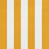 Auvent rétractable 350x150 cm Jaune et blanc 549592549592