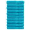 Serviettes de qualité supérieure SOLUND 10 pcs turquoise 549607549607