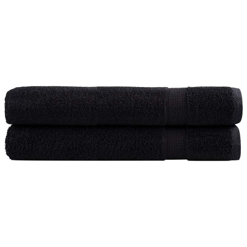 Serviettes de qualité supérieure SOLUND 2 pcs noir 600 g/m² 549627549627
