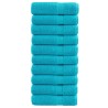 Essuie-mains de qualité supérieure SOLUND 10 pcs turquoise 549637549637
