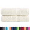 Serviettes de douche de qualité supérieure SOLUND 2 pcs crème 549646549646