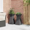 Jardinière à pilier 2 pcs Noir 35 x 35 x 73 cm 549653549653