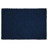 Couverture antidérapante en fausse de lapin Olite Bleu Marine 549654549654