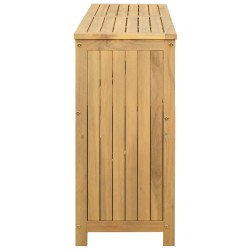 Table console de jardin Acacia clair 110 x 35 x 75 cm 549671549671