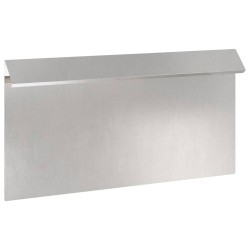 Clôture à escargots 16 pcs Argent 50 x 3,5 x 25 cm 549709549709