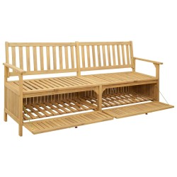 Banc de rangement avec stockage 170 x 63 x 84 cm Acacia massif 549710549710