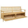 Banc de rangement avec stockage 170 x 63 x 84 cm Acacia massif 549710549710