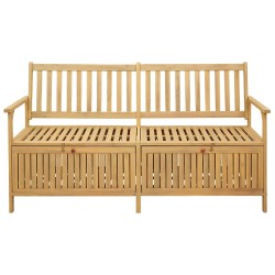 Banc de rangement avec stockage 170 x 63 x 84 cm Acacia massif 549710549710