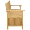 Banc de rangement avec stockage 148 x 63 x 84 cm Acacia massif 549711549711
