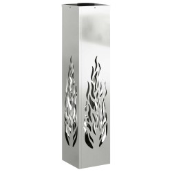 Lumière de chemin LED solaire 2 pcs Argenté Acier Galvanisé 549725549725