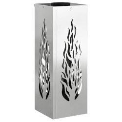 Lumière de chemin LED solaire 2 pcs Argenté Acier Galvanisé 549747549747