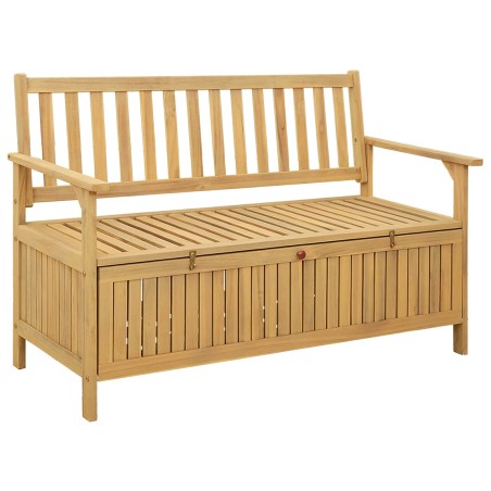 Banc de rangement avec stockage 120 x 63 x 84 cm Acacia massif 549752549752