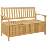 Banc de rangement avec stockage 120 x 63 x 84 cm Acacia massif 549752549752