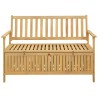 Banc de rangement avec stockage 120 x 63 x 84 cm Acacia massif 549752549752