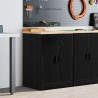 Armoire de rangement de garage noir 60x51x85 cm bois de pin 549759549759