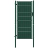 Portail de clôture en PVC et acier 100 x 204 cm vert 549766549766