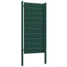 Portail de clôture en PVC et acier 100 x 204 cm vert 549766549766