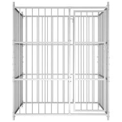 Chenil d'extérieur pour chiens 150 x 150 x 185 cm 549767549767