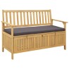 Banc de rangement avec coussin avec stockage 120 x 63 x 84 cm 549768549768