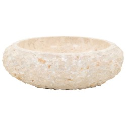 Évier 40 x 12 cm Marbre Crème 549769549769