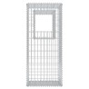 Jardinière/Poteau de panier gabion 2 pcs Acier 50x50x120 cm 549799549799