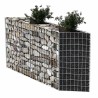 Panier de gabion Acier galvanisé 120x30x100 cm 549801549801