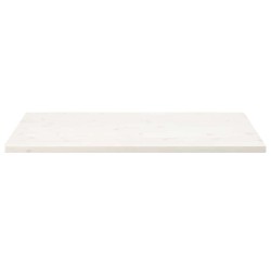Dessus de table blanc 110x60x2,5 cm bois de pin massif 549809549809