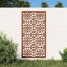 Décoration murale jardin 105x55cm acier corten design mauresque 549810549810