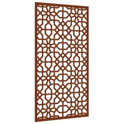 Décoration murale jardin 105x55cm acier corten design mauresque 549810549810