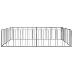 Chenil d'extérieur pour chiens 200 x 400 x 100 cm 549815549815