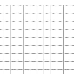 Clôture euro Acier 25 x 0,8 m Gris 549816549816