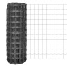Clôture euro Acier 10 x 0,8 m Gris  549820549820